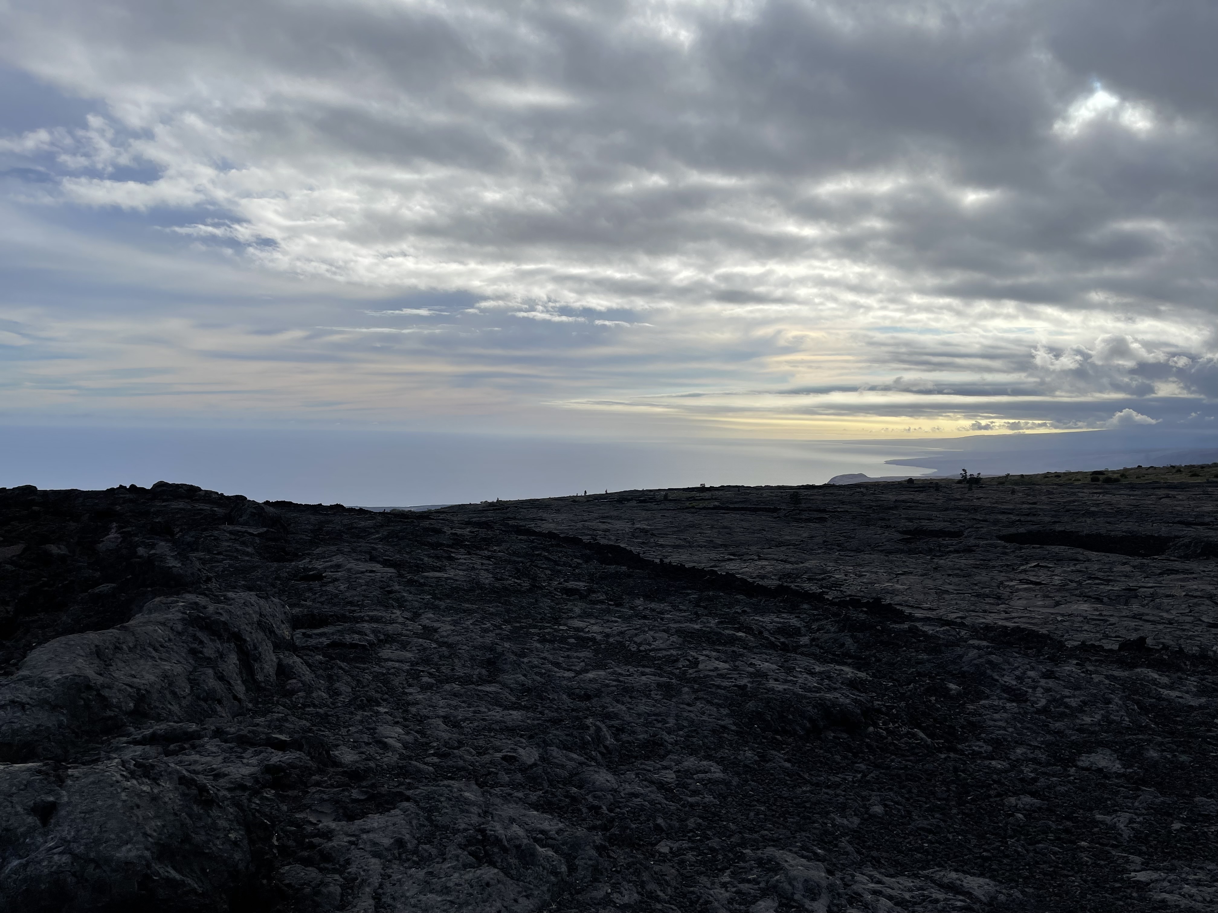 Holei Sea Arch at the end of Chain of Craters Road